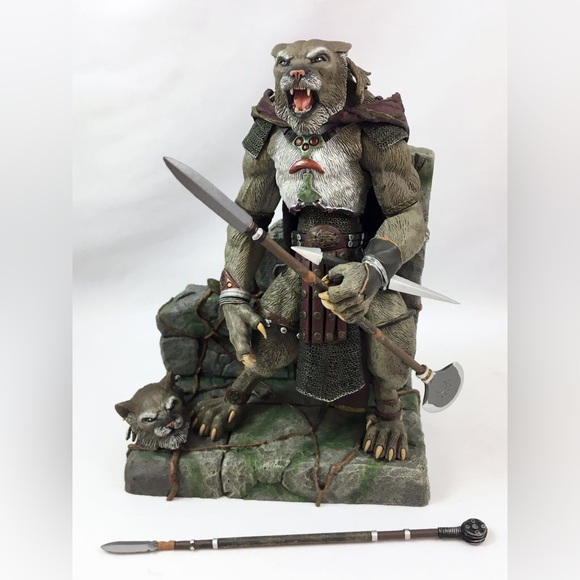 2001 Stan Winston Creatures Realm of the Claw 8” NAKURU Poseable Figure NWT - Picture 2 of 14